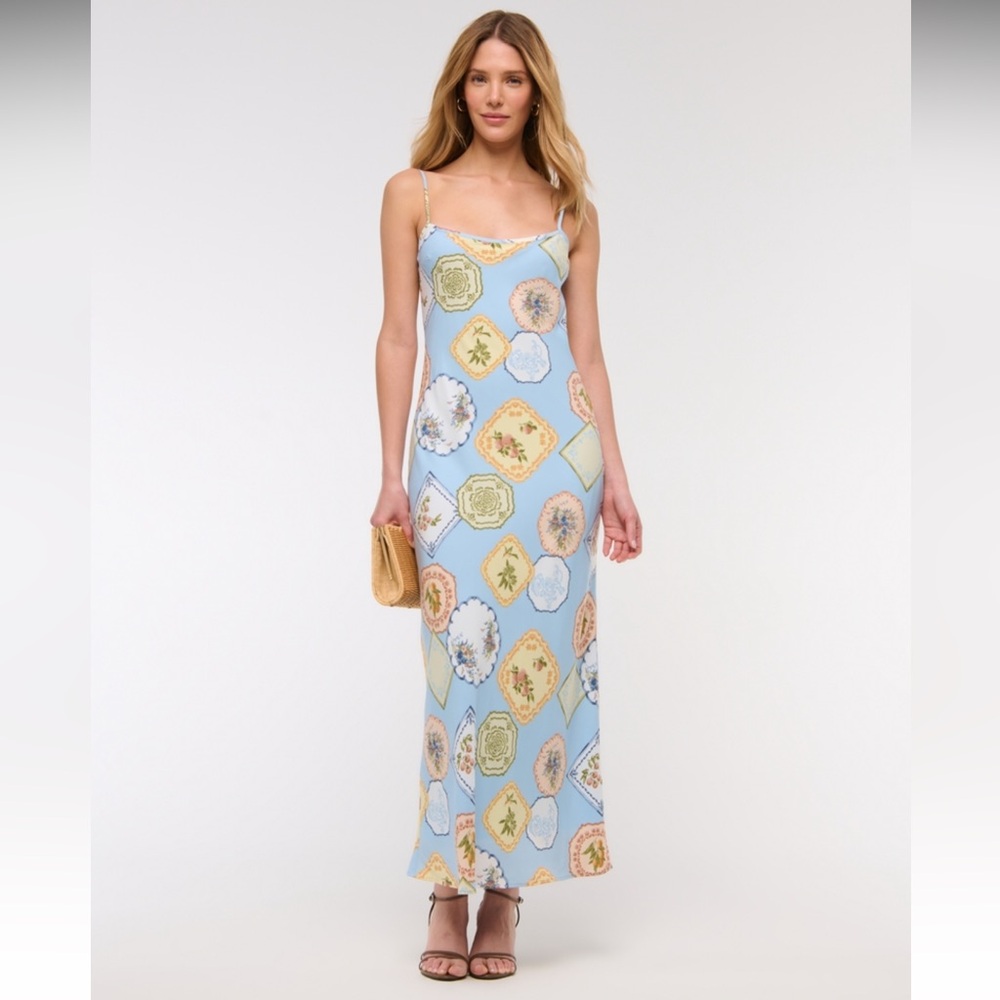 The A&F Julia Slip Maxi Dress